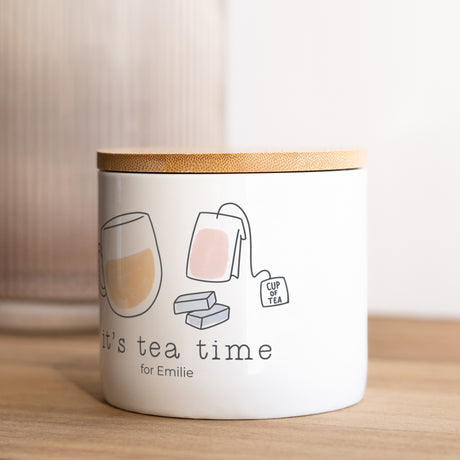 Keramiktopf Objekte 48 cl Tea time