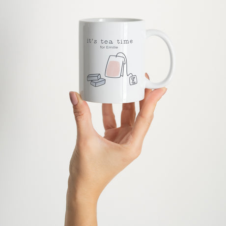 Tasse Objekte Weiß Tea time