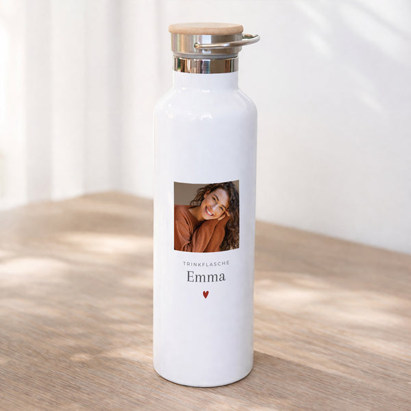 Trinkflasche Objekte 75 cl Typo Herz foto