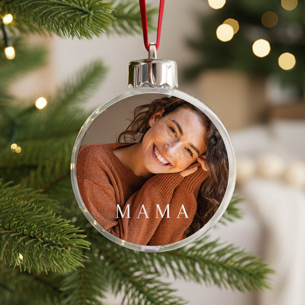 Weihnachtskugel Weihnachten Runde Mama foto