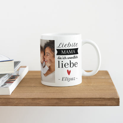 Tasse Weihnachten Weiß Mama foto N° 4