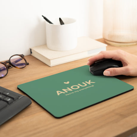 Mousepad Objekte Rechteck Worte der Liebe