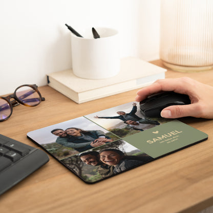 Mousepad Objekte Rechteck Multiphoto, ich liebe dich wie das Wochenende. foto N° 2