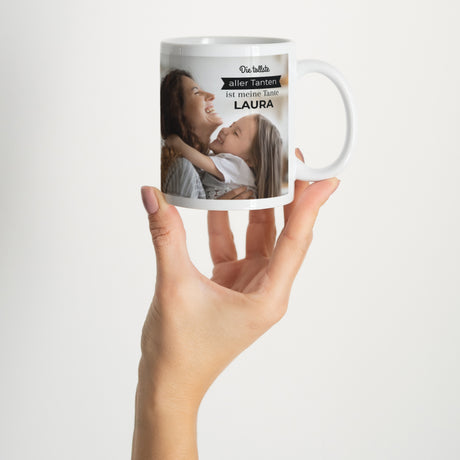 Tasse Objekte Weiß Tata chérie