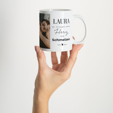 Tasse Objekte Weiß du bringst mich zum Schmelzen