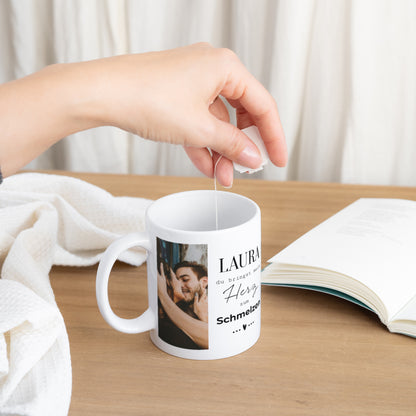 Tasse Objekte Weiß du bringst mich zum Schmelzen foto N° 3