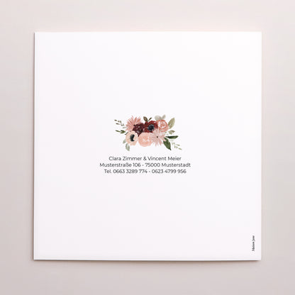 Hochzeitseinladung Doppelflügelfenster foto N° 3