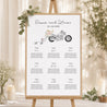 Sitzplan Hochzeit Porträt Blumige Harley foto N° 1