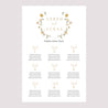 Sitzplan Hochzeit Porträt 60 x 90 cm Wildblumen II foto N° 2