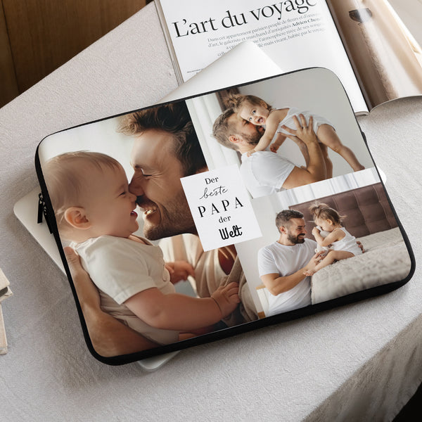 Laptophülle Objekte 15 Zoll Die besten Papas foto