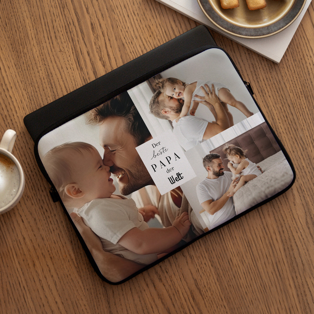 Laptophülle Objekte 15 Zoll Die besten Papas foto N° 3