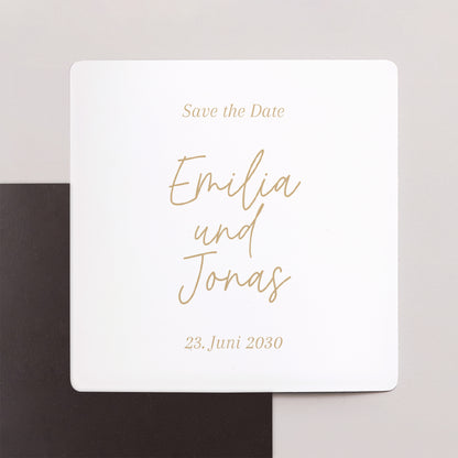 Save the date Karte Hochzeit Satz von 9, magnetisch. Shakespeare foto N° 1