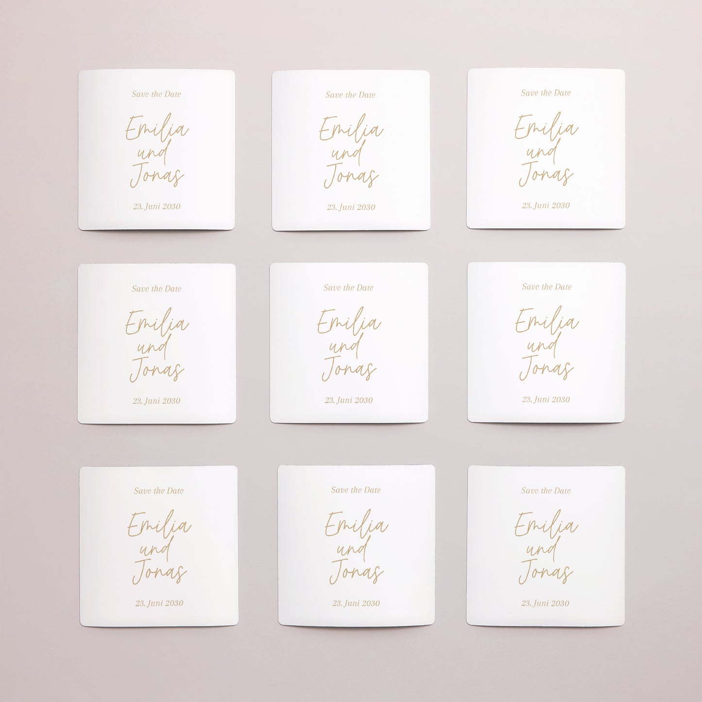 Save the date Karte Hochzeit Satz von 9, magnetisch. Shakespeare foto N° 3