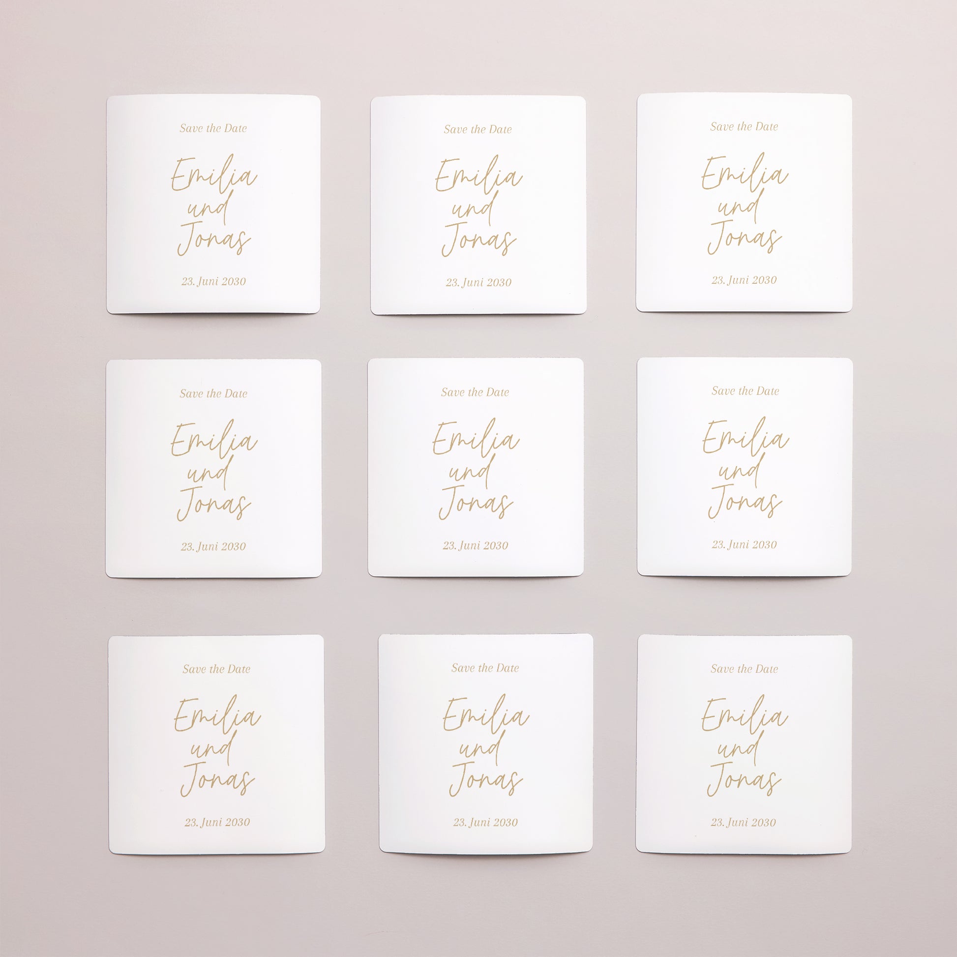 Save the date Karte Hochzeit Satz von 9, magnetisch. Shakespeare foto N° 3