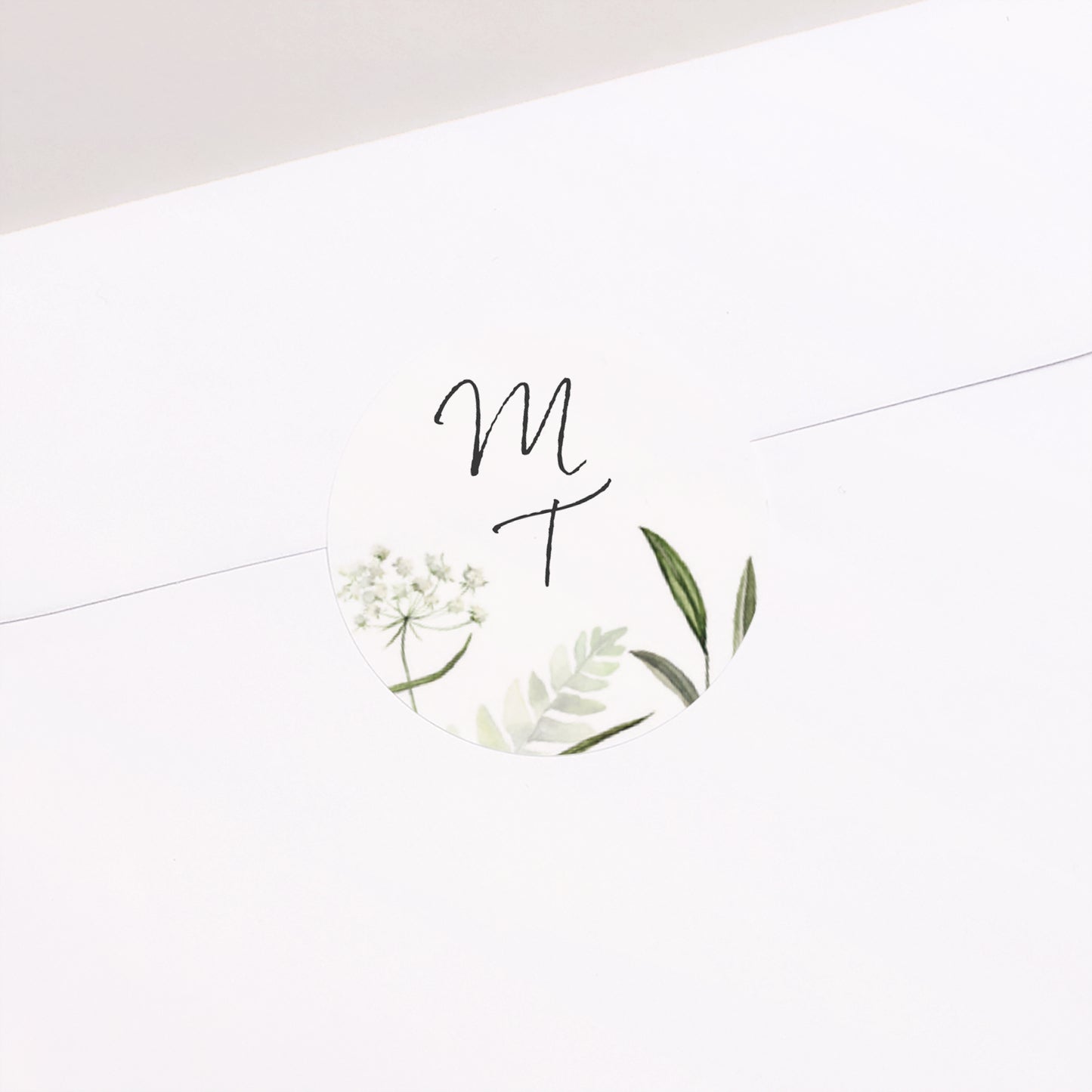 Sticker Hochzeit Rund Seralin foto N° 2