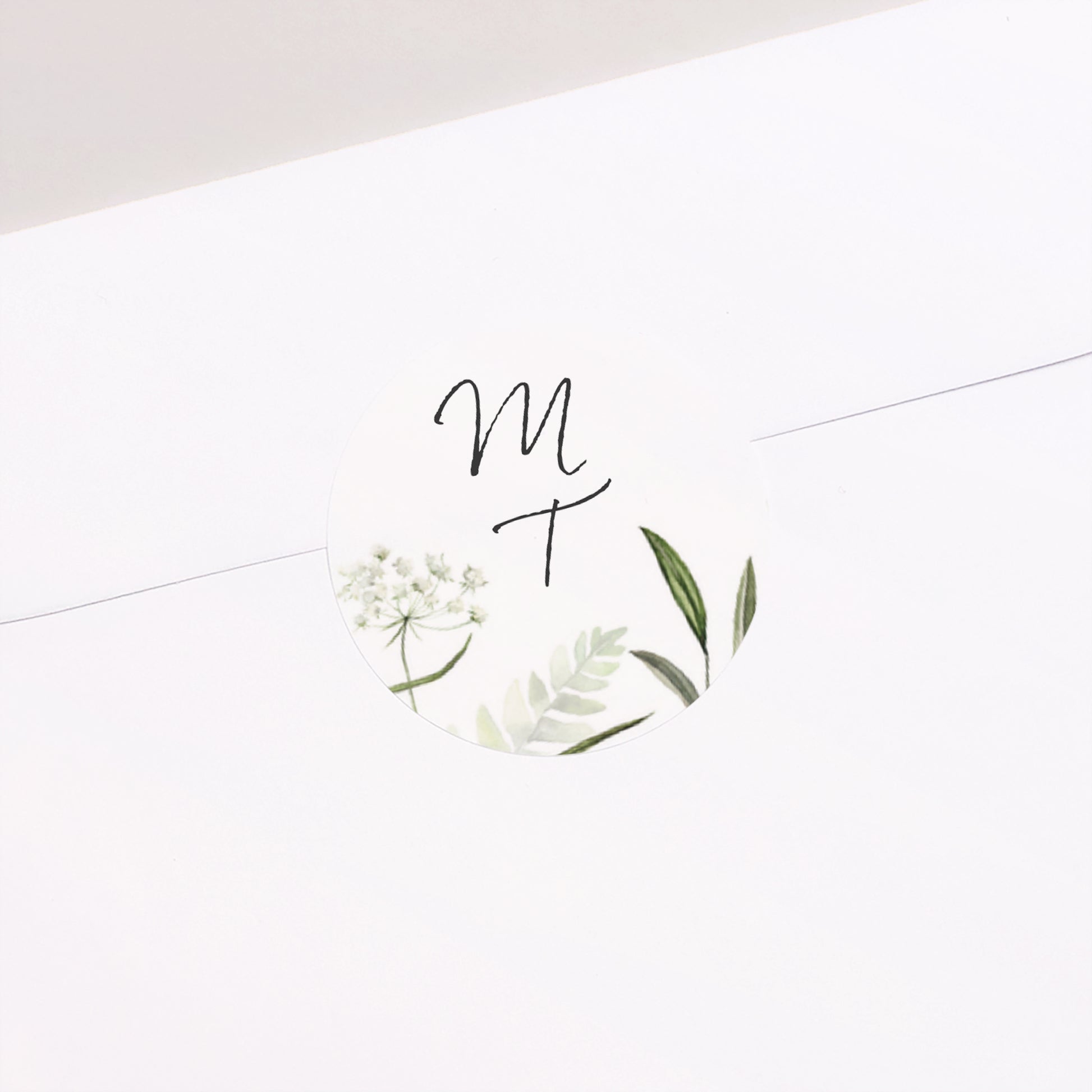 Sticker Hochzeit Rund Seralin foto N° 2
