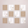 Sitzplan Hochzeit Pack von 12 Kamelie foto N° 1