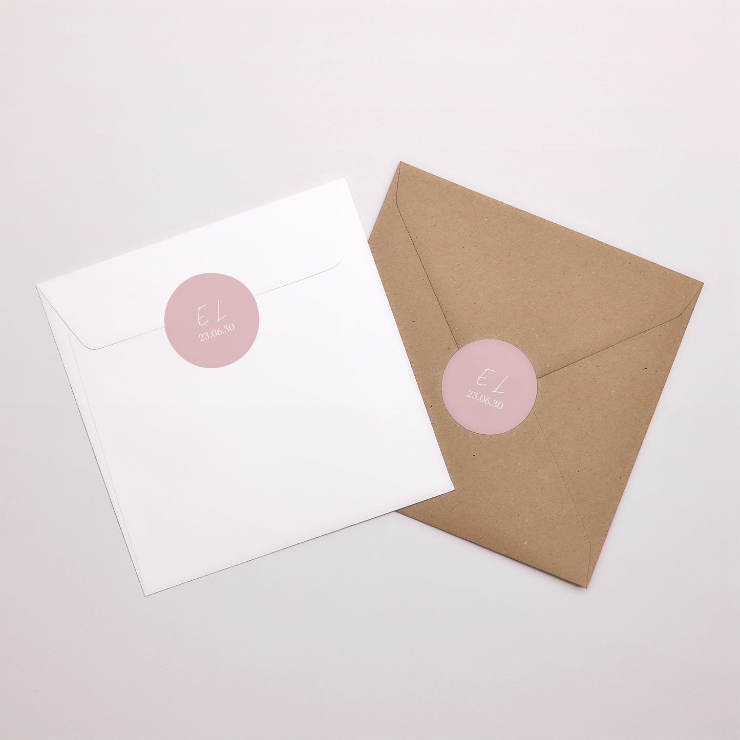 Sticker Hochzeit Rund Brunelle foto N° 4