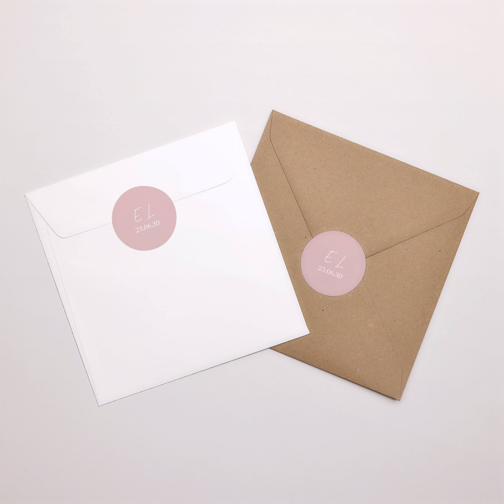 Sticker Hochzeit Rund Brunelle foto N° 4