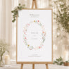 Begrüßungstafel Hochzeit Porträt 60 x 90 cm foto N° 1