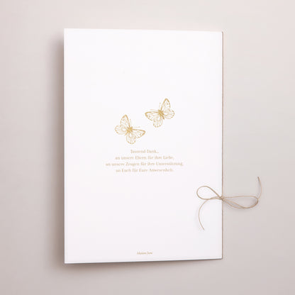Kirchenheft Hochzeit Doppelflügel Goldenes Herbarium foto N° 3
