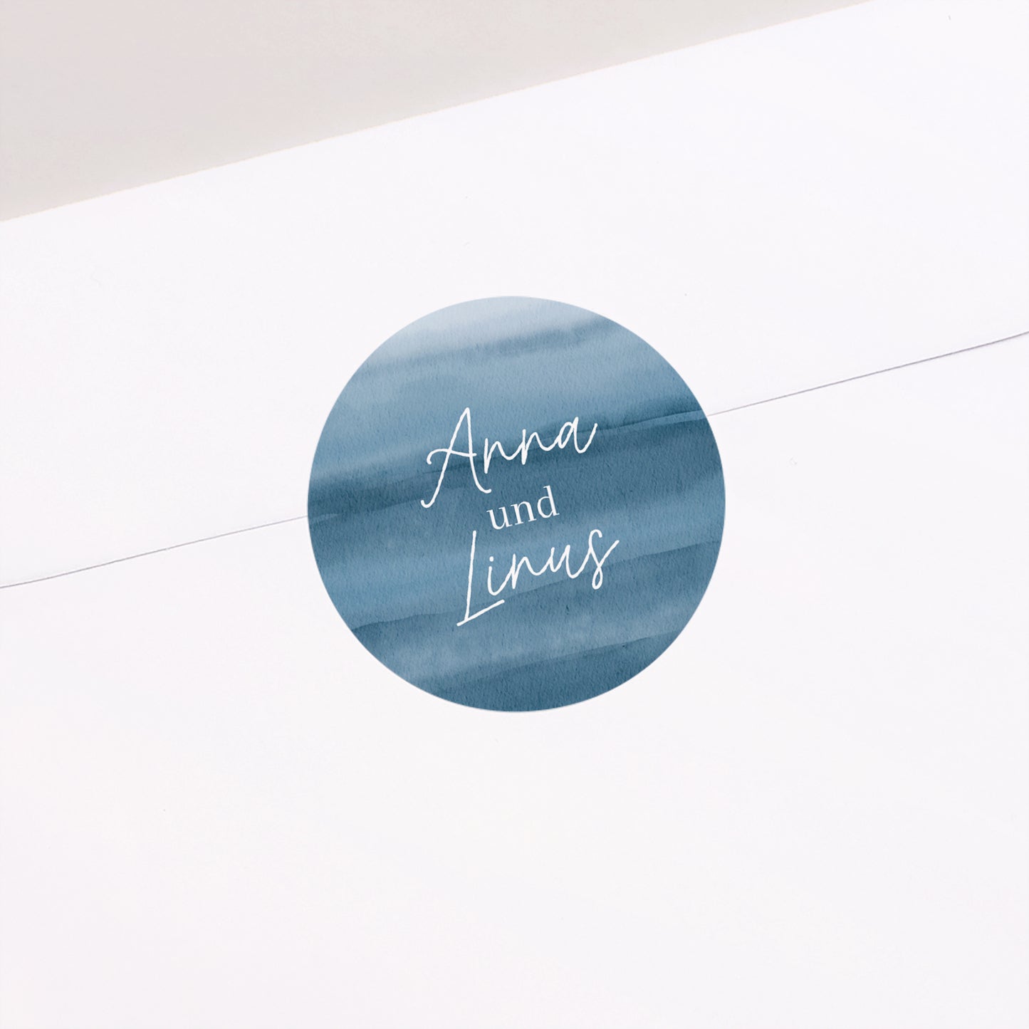 Sticker Hochzeit Rund Ozean der Liebe foto N° 2