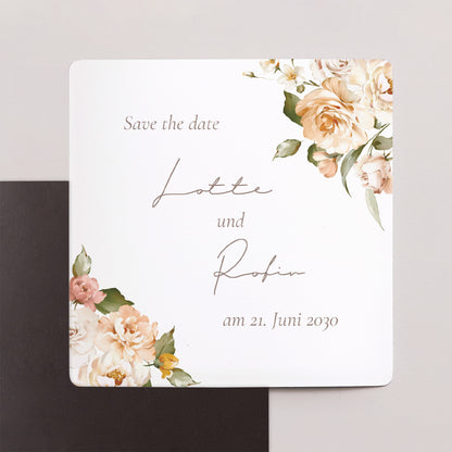 Save the date Karte Hochzeit Satz von 9, magnetisch. foto N° 1