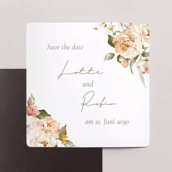 Save the date Karte Hochzeit Satz von 9, magnetisch. foto