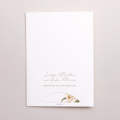 Hochzeitseinladung Hülle für 2 Karten foto N° 4
