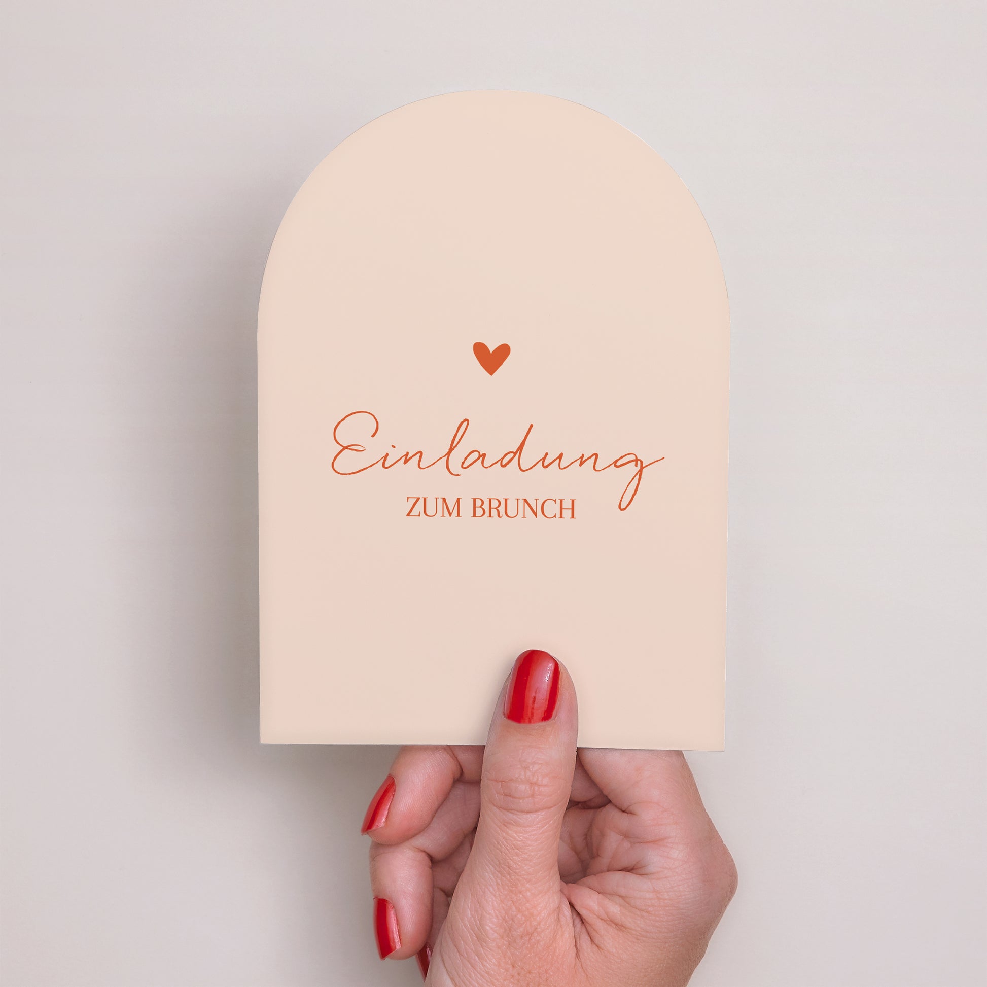 Einladungskarte Hochzeit Kleine Arche Liebe immer foto N° 2