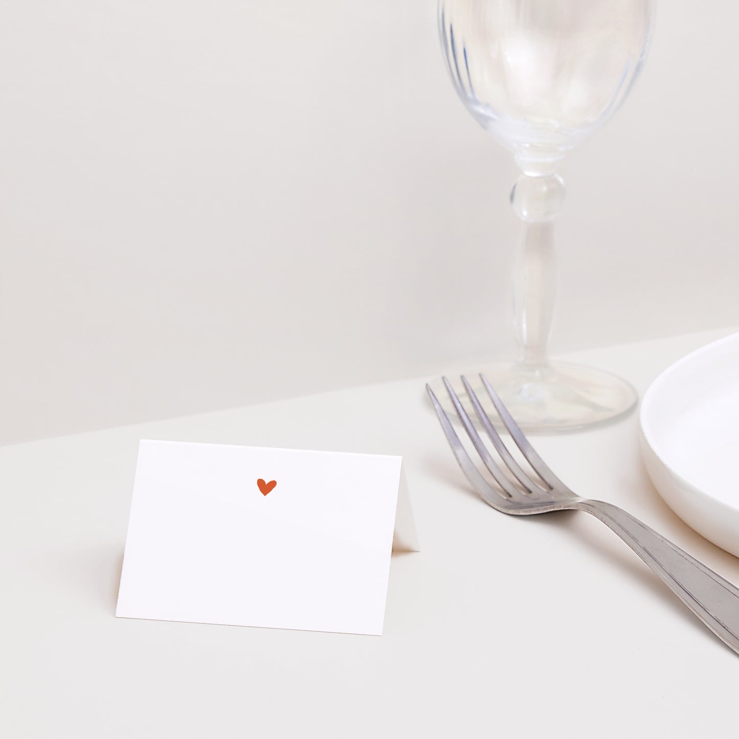 Tischkarten Hochzeit Quer Liebe immer foto N° 2