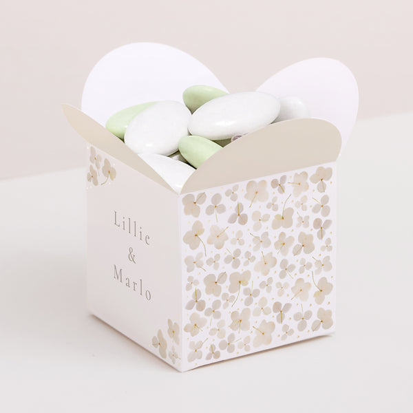 Geschenkbox Hochzeit Schmetterlingsöffnung foto