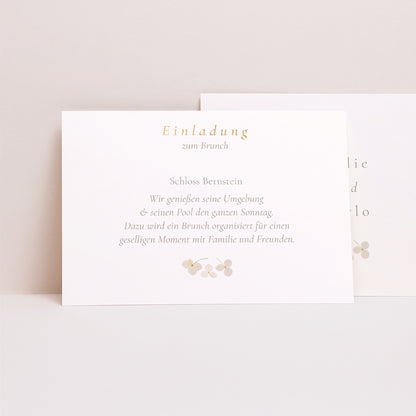 Einladungskarte Hochzeit Landschaft foto N° 1