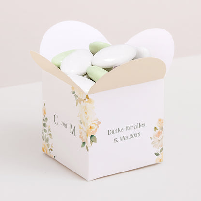 Geschenkbox Hochzeit Schmetterlingsöffnung foto N° 1