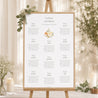 Sitzplan Hochzeit Porträt Romantisches Trio foto N° 1