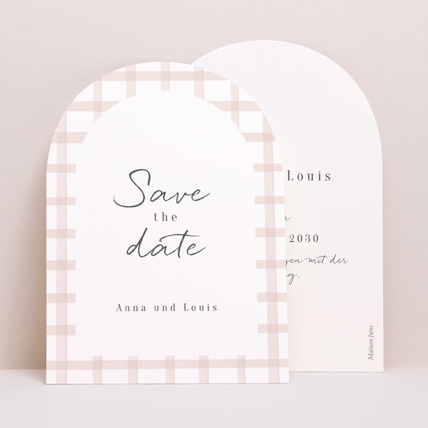 Save the date Karte Hochzeit Kleine Arche foto