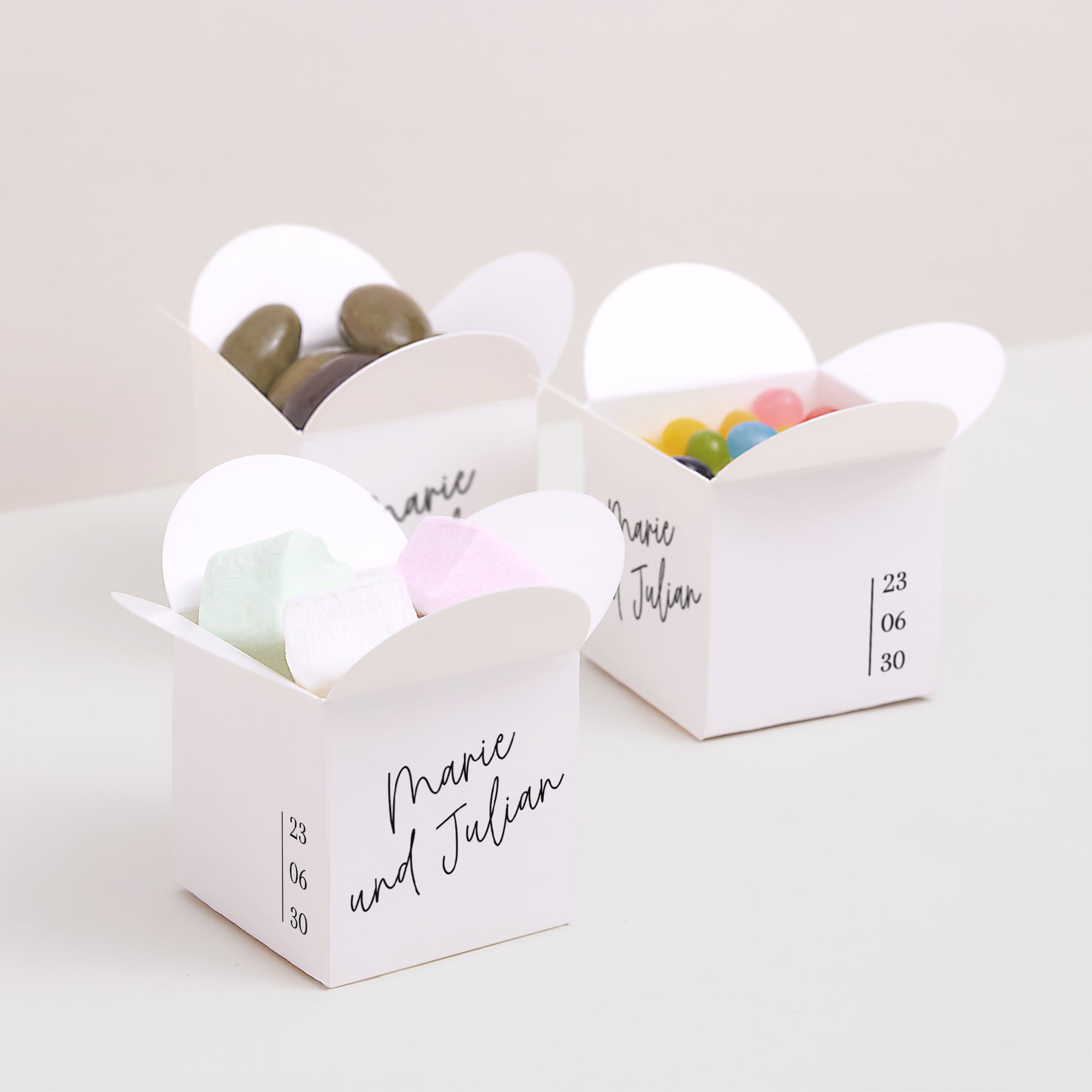 Geschenkbox Hochzeit Schmetterlingsöffnung Pacôme foto N° 3