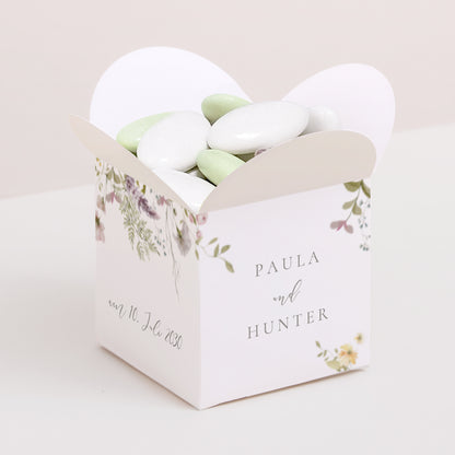 Geschenkbox Hochzeit Schmetterlingsöffnung foto N° 1