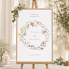 Begrüßungstafel Hochzeit Porträt 60 x 90 cm foto N° 1