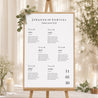 Sitzplan Hochzeit Porträt 60 x 90 cm Karneol foto N° 1