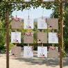 Sitzplan Hochzeit Pack von 12 Caudélie foto N° 2