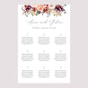 Sitzplan Hochzeit Porträt 60 x 90 cm Caudélie foto N° 2