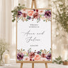 Begrüßungstafel Hochzeit Porträt 60 x 90 cm Caudélie foto N° 1