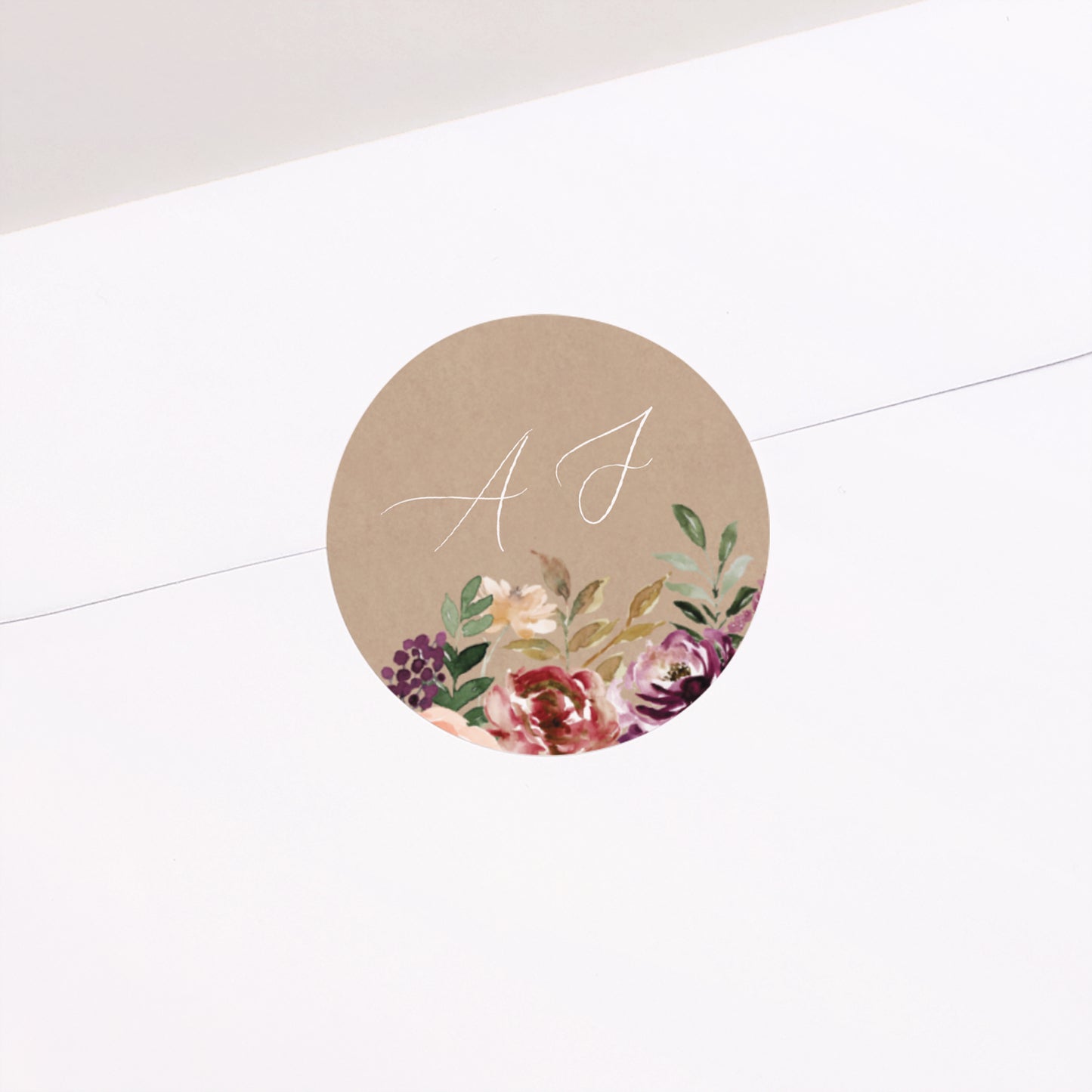 Sticker Hochzeit Rund Caudélie foto N° 2