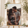 Begrüßungstafel Hochzeit Porträt 60 x 90 cm für immer foto N° 1