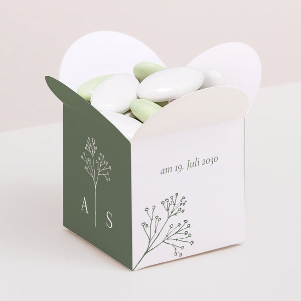 Geschenkbox Hochzeit Schmetterlingsöffnung foto