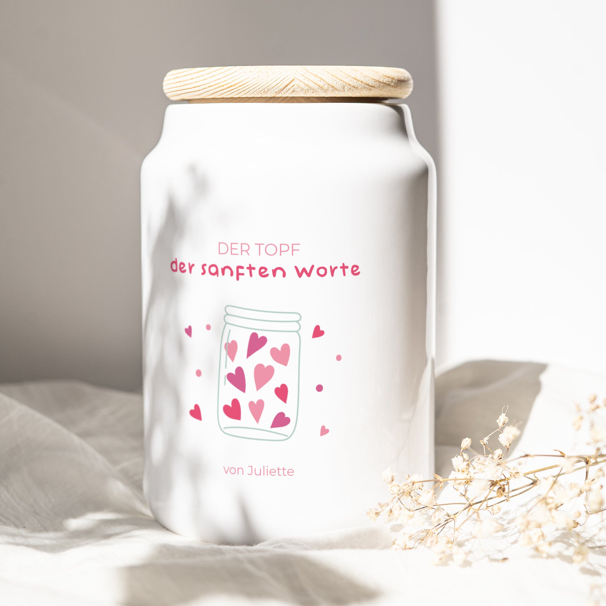Keramiktopf Objekte 65 cl Les mots doux foto N° 1