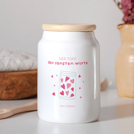 Keramiktopf Objekte 65 cl Les mots doux