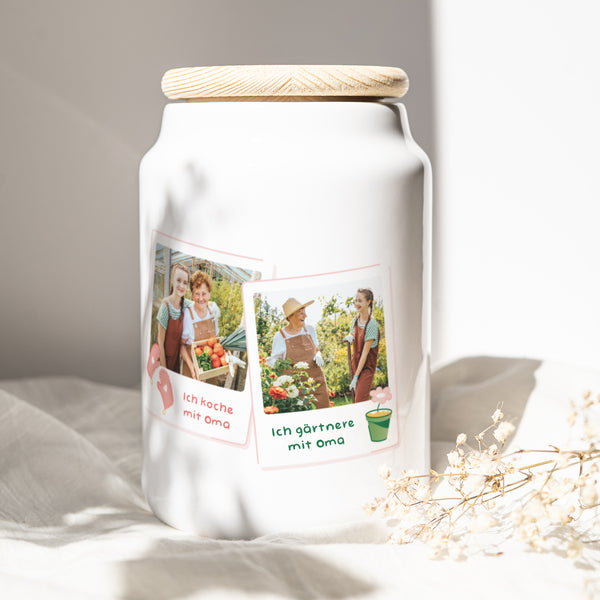 Keramiktopf Objekte 65 cl Die Erinnerungen foto