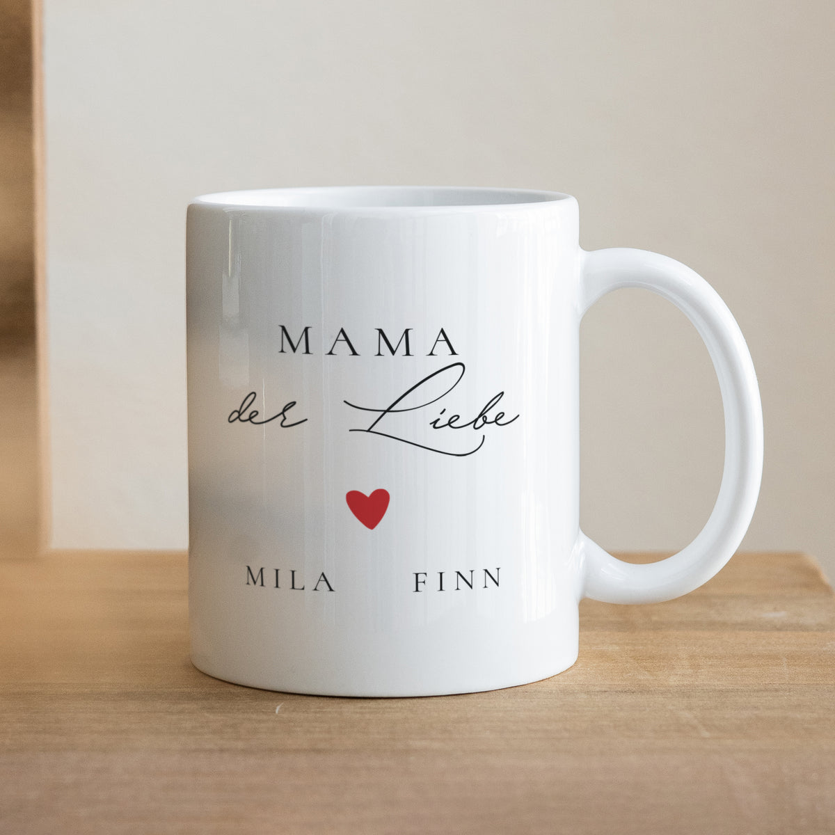 Tasse Objekte Weiß Mama der Liebe VI foto N° 1